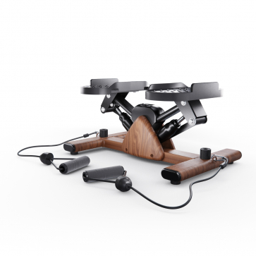 Балансировочный степпер DFC WOODFIT с эспандерами - 4