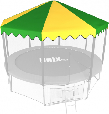Крыша для батута UNIX Line 14 ft Green/Yellow - 1