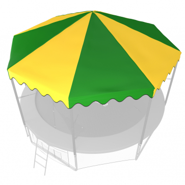 Крыша для батута UNIX Line 14 ft Green/Yellow - 2